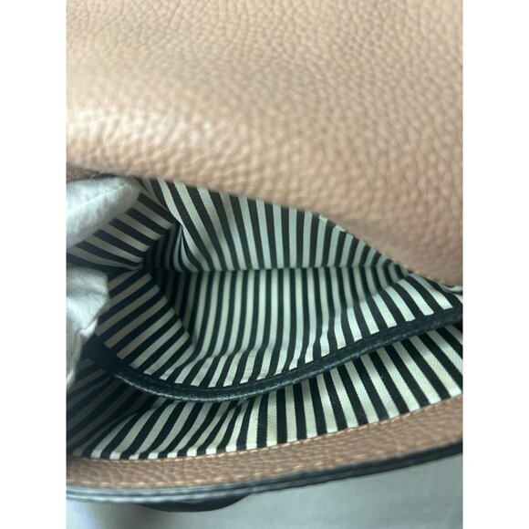 Kate Spade Jackson Street Harlyn Pebbled Leather Crossbody Two-Tone Beige & Rose - Picture 9 of 10